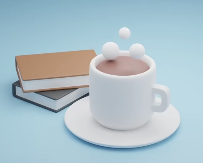 咖啡杯模型